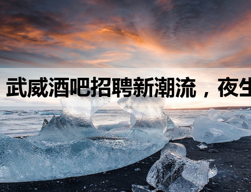 武威酒吧招聘新潮流，夜生活行业迎来新发展