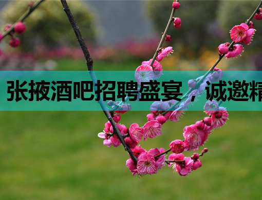 张掖酒吧招聘盛宴，诚邀精英加入！