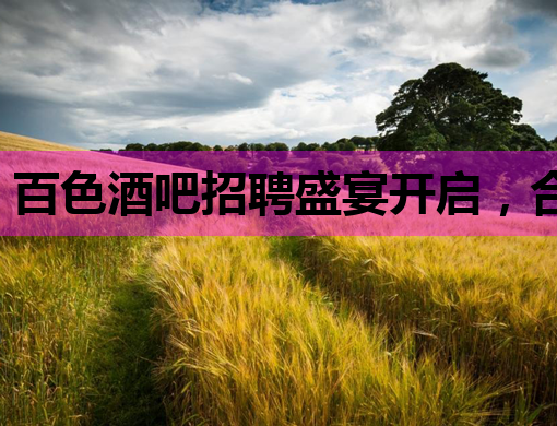 百色酒吧招聘盛宴开启，合肥夜店招聘信息一览，临沧KTV诚邀公关精英