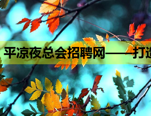 平凉夜总会招聘网——打造娱乐行业人才交流新平台