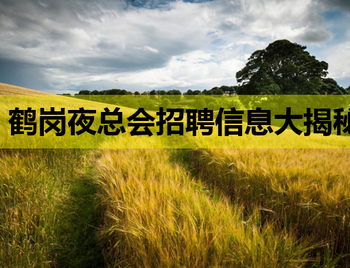 鹤岗夜总会招聘信息大揭秘，海西夜店招聘网同步更新