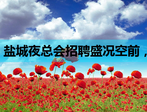 盐城夜总会招聘盛况空前，优质岗位等你来挑战！