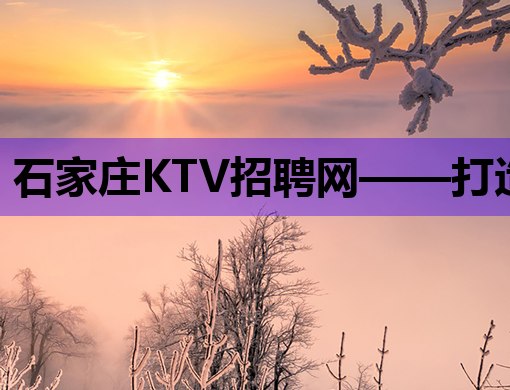 石家庄KTV招聘网——打造夜生活职场新选择