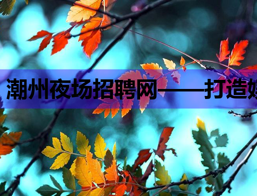 潮州夜场招聘网——打造娱乐行业人才交流新平台